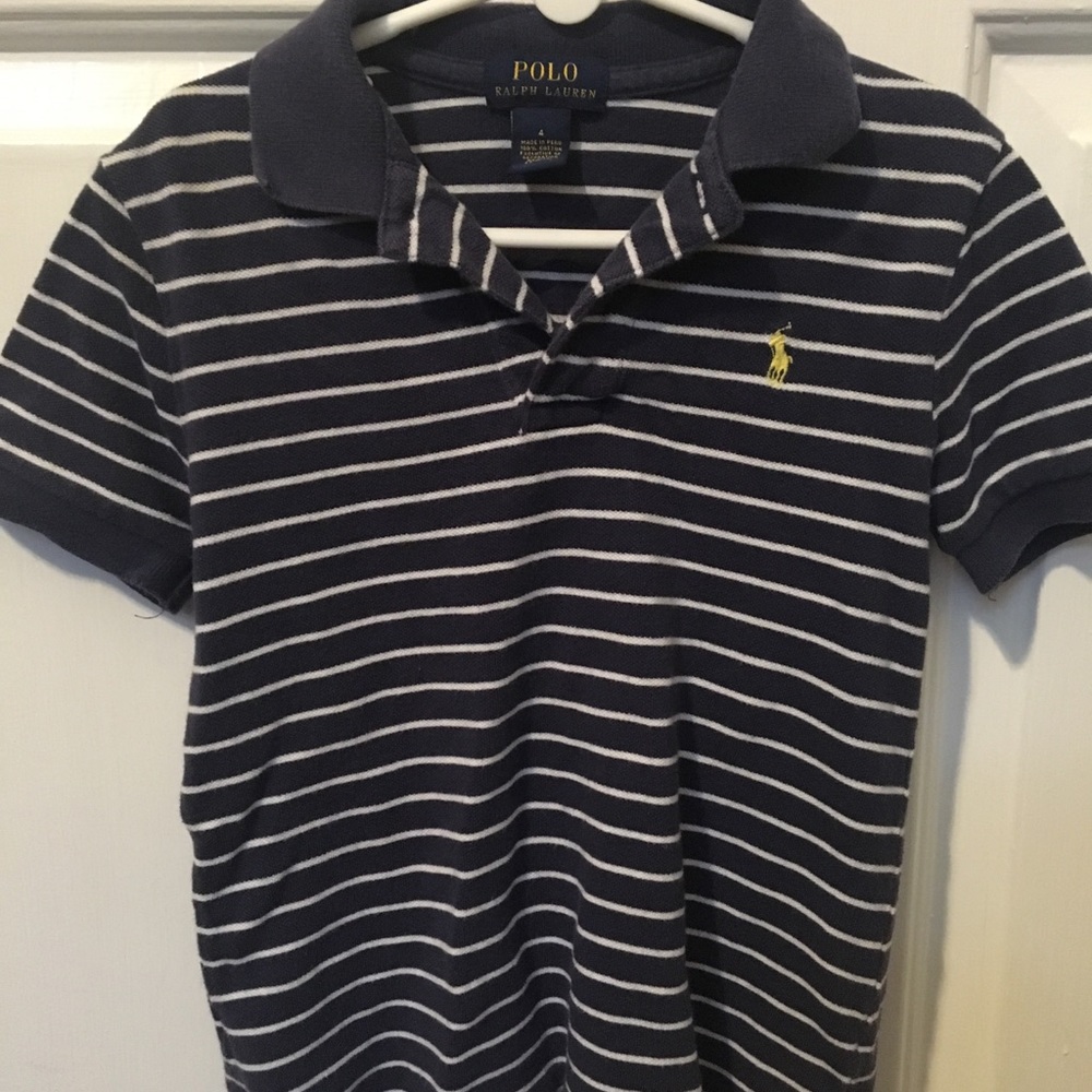 Polo horizontal stripe 👕